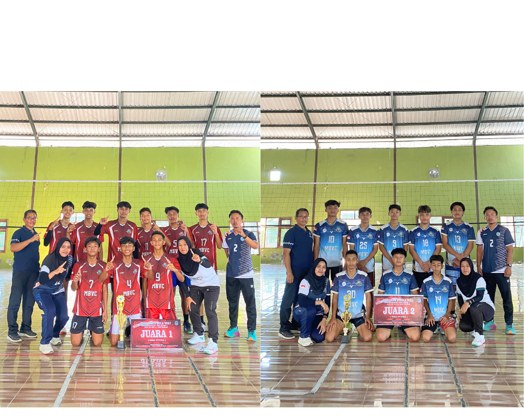 Prestasi Gemilang! Tim Voli Putra MAN 2 Lamongan Borong Juara 1 dan Juara 2 Se-Kecamatan Babat